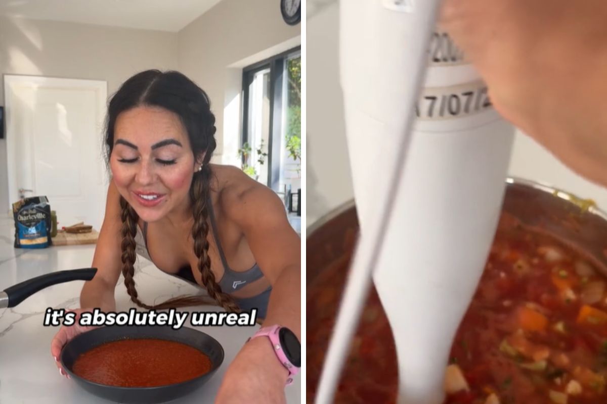 Lauren podała przepis na odchudzającą zupę