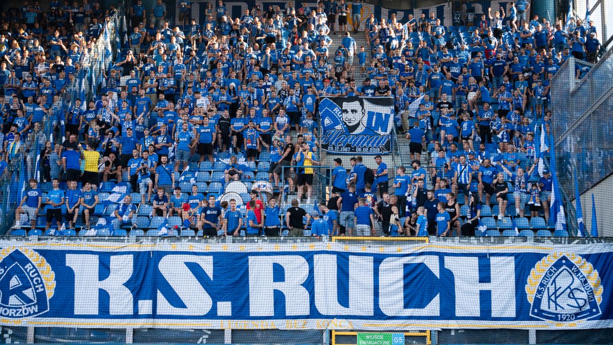 Getty Images / NurPhoto / Kibice Ruchu Chorzów