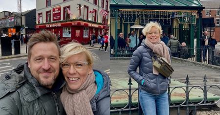 Anita Werner z ukochanym chwalą się fotkami z wakacji. Pogoda nie dopisała... "Nie zobaczycie grama słońca" (ZDJĘCIA)