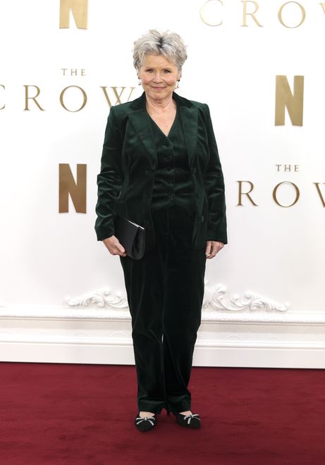 "The Crown" Finale Celebration - ArrivalsLONDON, ENGLAND - DECEMBER 05: Imelda Staunton attends "The Crown" Finale Celebration at The Royal Festival Hall on December 05, 2023 in London, England. (Photo by Mike Marsland/WireImage)Mike Marslandbestof, topix