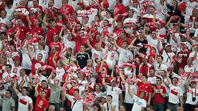 Kibice na meczu Czechy - Polska