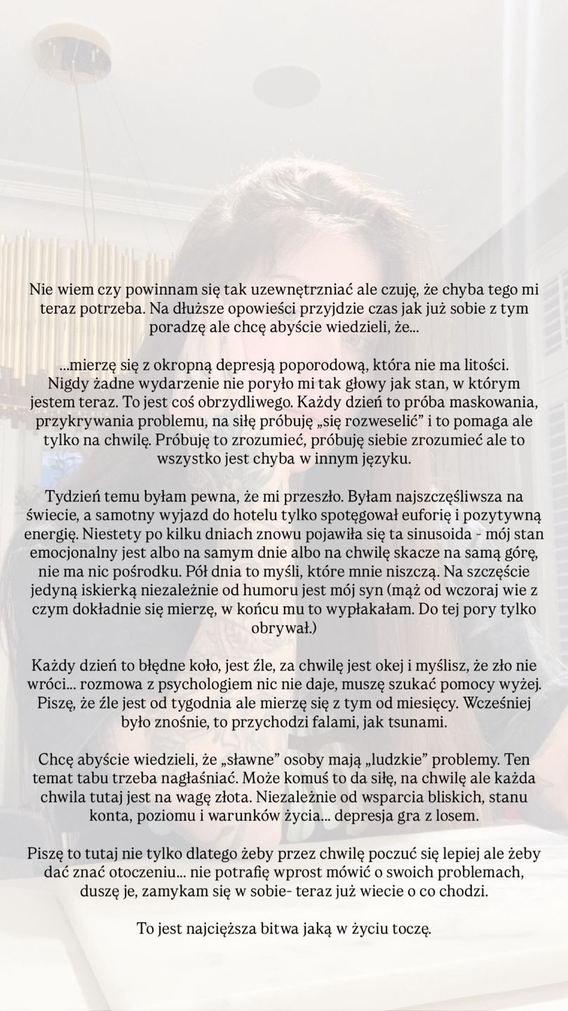 Deynn opublikowała niezwykle emocjonalny post