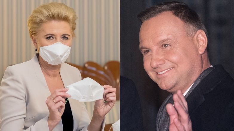 Agata Duda i Andrzej Duda