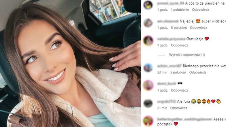 Ola Nowak się ZARĘCZYŁA? Pokazała zdjęcie z pierścionkiem