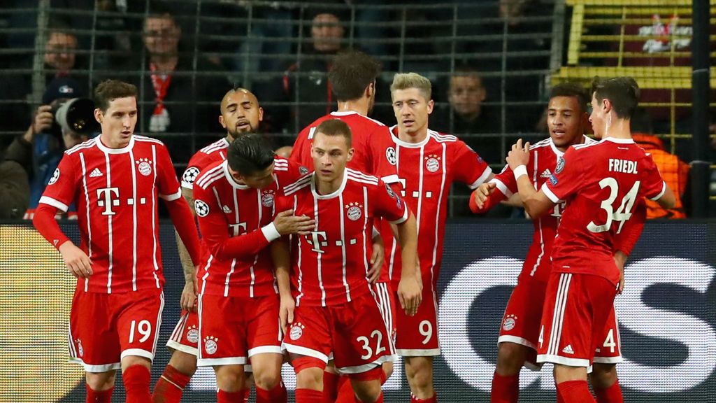 Zdjęcie okładkowe artykułu: Getty Images /  Dean Mouhtaropoulos / Na zdjęciu: Piłkarze Bayernu Monachium