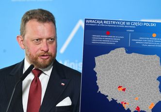Koronawirus. Polska podzielona na strefy czerwonej i żółte. Wraca szereg restrykcji - oto lista
