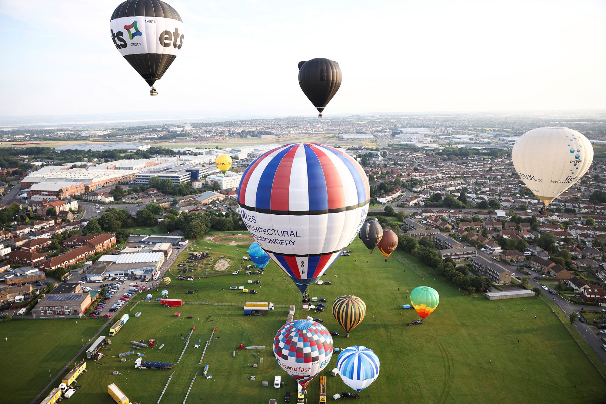 Festiwal balonów w Bristolu. Zdjęcia wyglądają jak z bajki 5