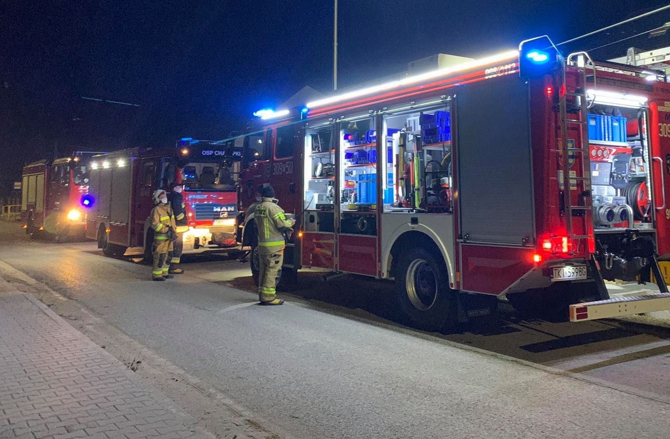 Koszmar na Orlenie. Czech podpalił policjantów. Policja potwierdza