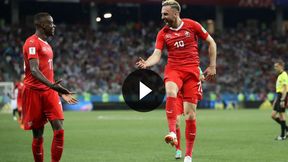 Mundial 2018. Szwajcaria - Kostaryka: gol Drmicia na 2:1 (TVP Sport)