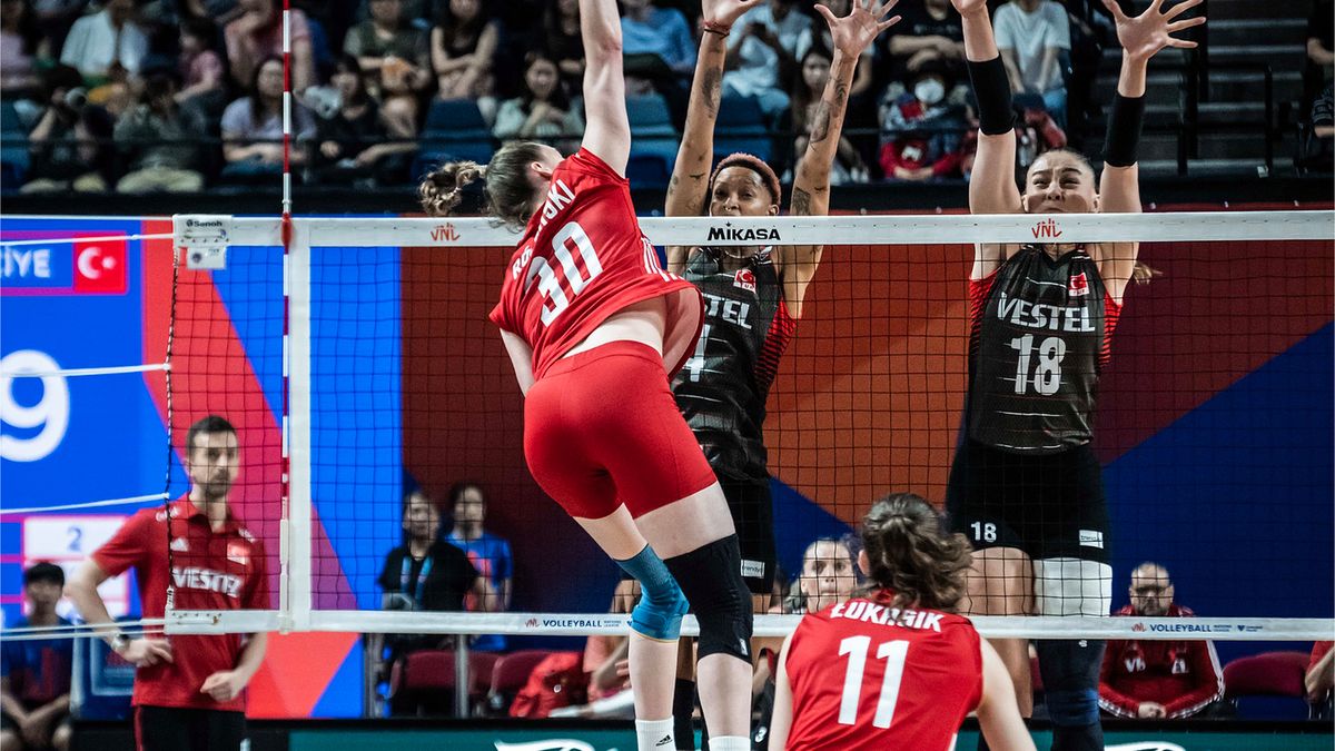 Zdjęcie okładkowe artykułu: Materiały prasowe / Volleyball World / Olivia Różański w czasie meczu Polska - Turcja w fazie zasadniczej Ligi Narodów 2023