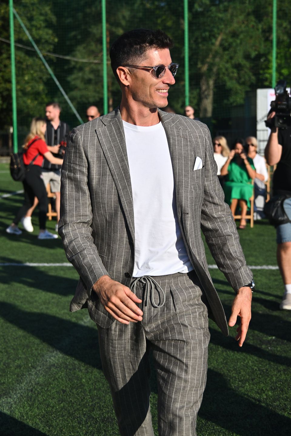 Robert Lewandowski otrzymuje Międzynarodowy Order Uśmiechu