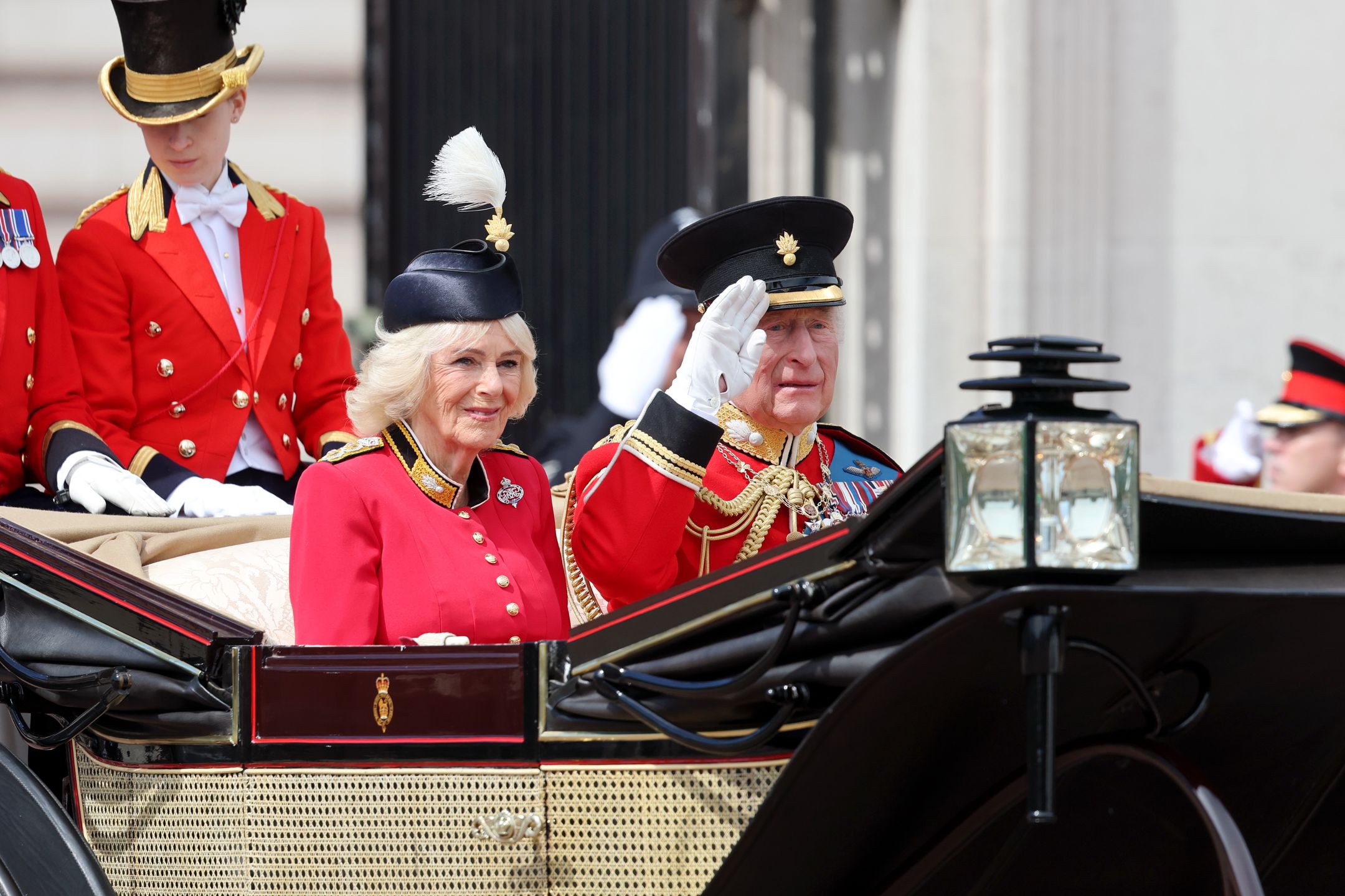 Król Karol i królowa Camilla  
