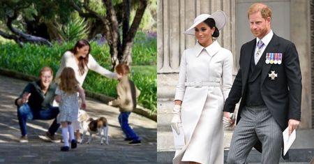 Harry i Meghan SFAŁSZOWALI zdjęcie dzieci na kartce świątecznej!? Internauci pokazują "dowody"