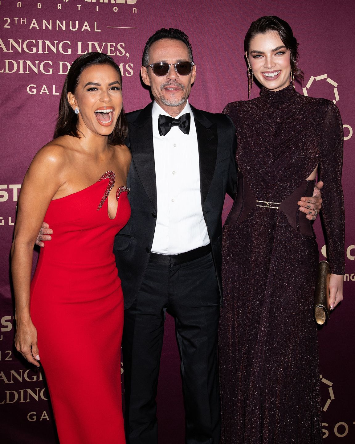 Eva Longoria i Marc Anthony na Maestro Cares Foundation 2025