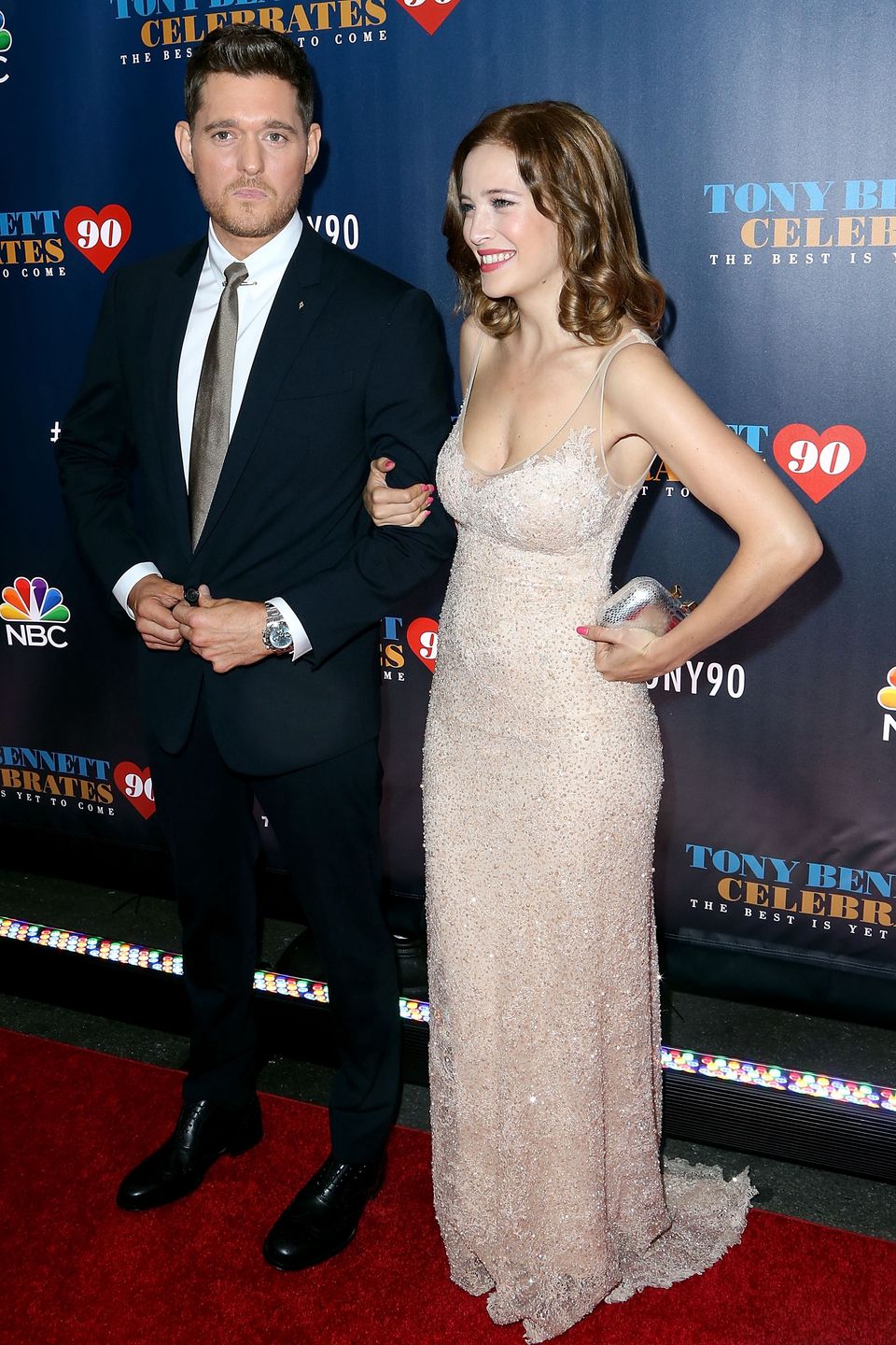 Michael Buble i Luisana Lopilato