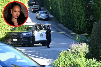 Strzały w posiadłości Rihanny. Piosenkarka była w domu podczas ataku
