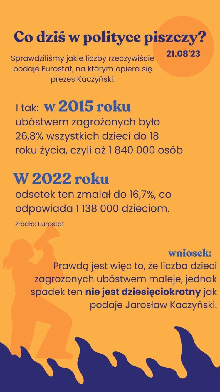 Znaleźli nieścisłość w wypowiedzi Kaczyńskiego