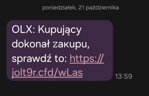 Fałszywy SMS