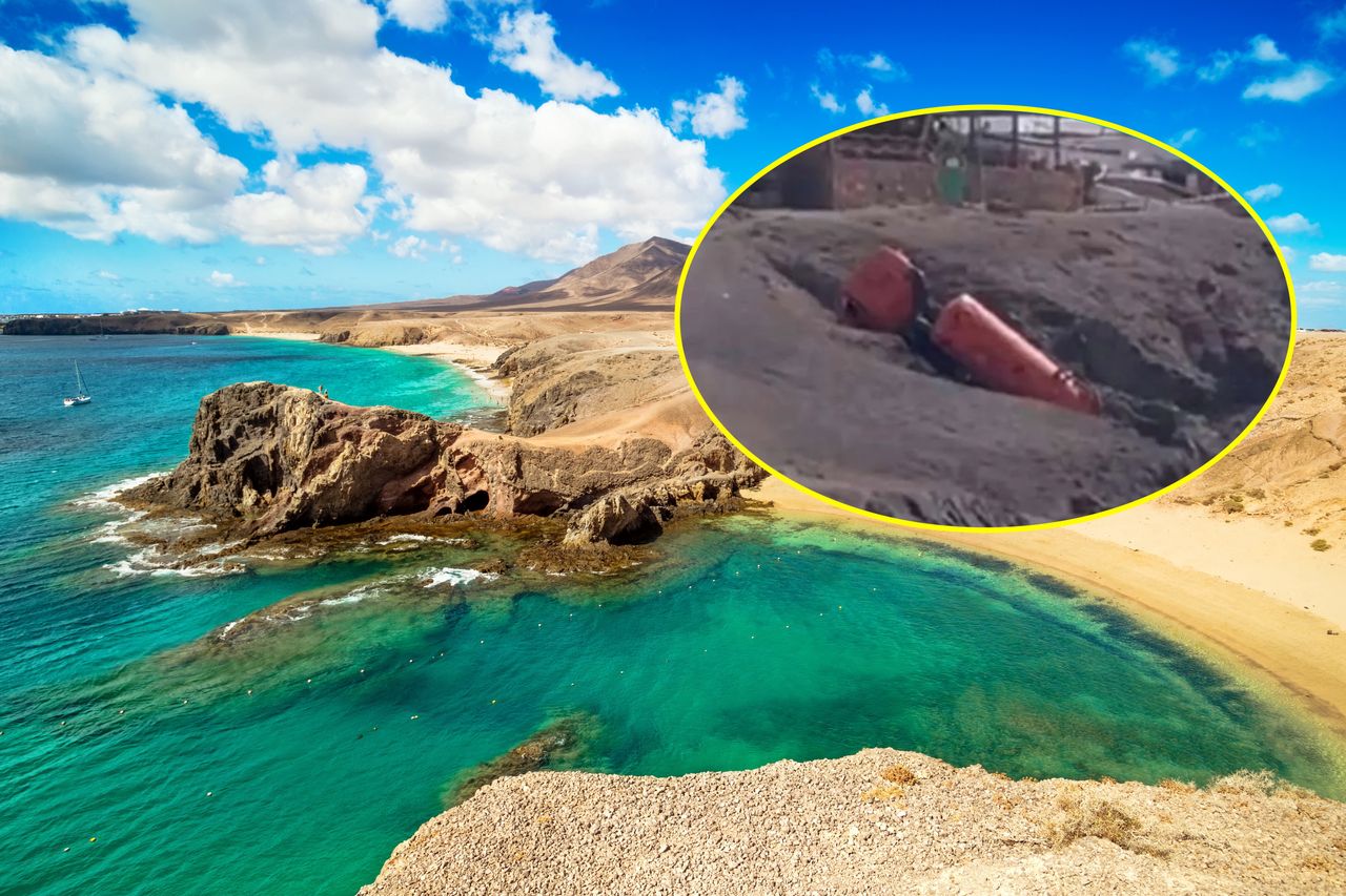 Cysterna spadła z klifu. Rajska plaża na europejskiej wyspie zamknięta