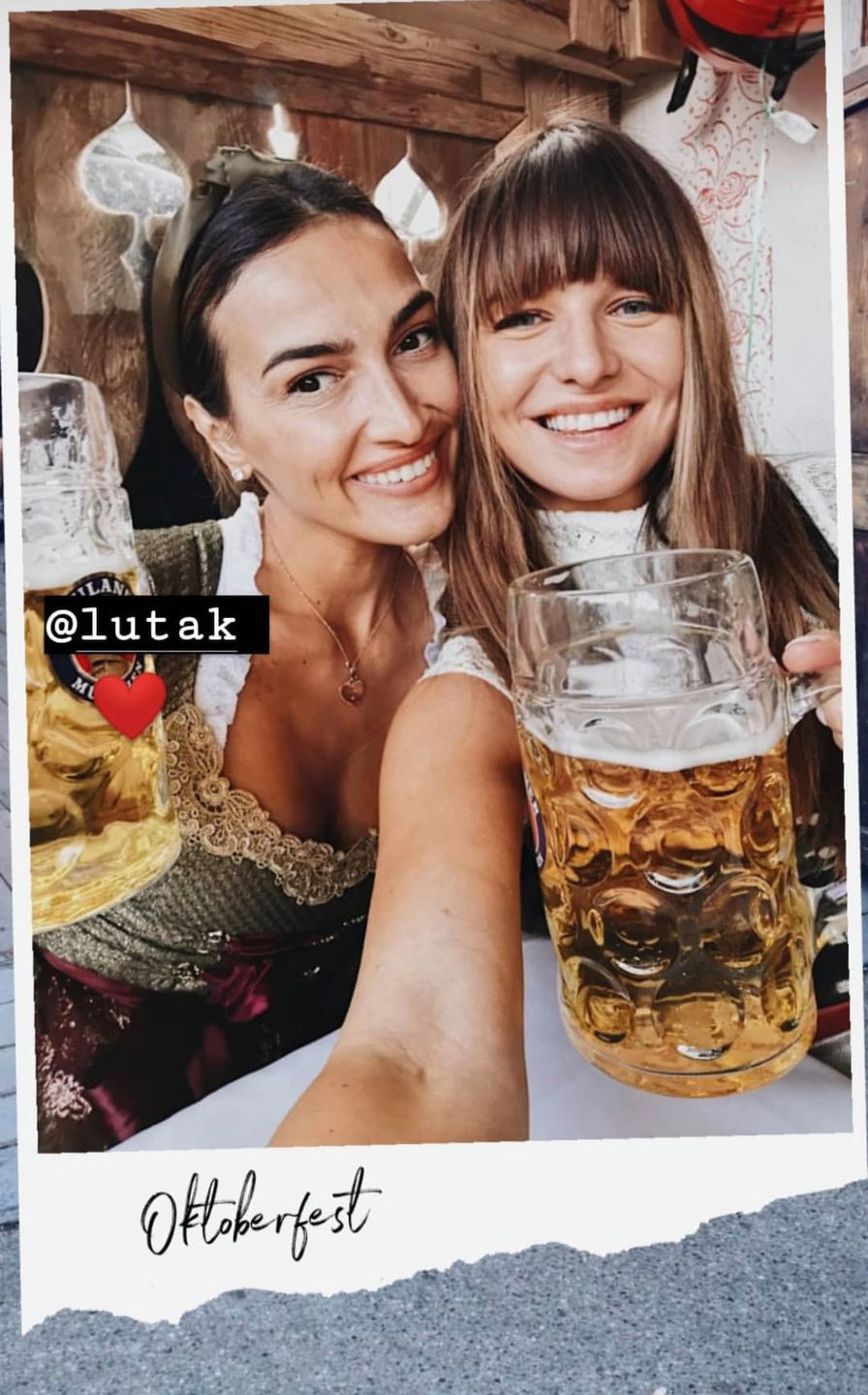 Anna Lewandowska na Oktoberfest 2019