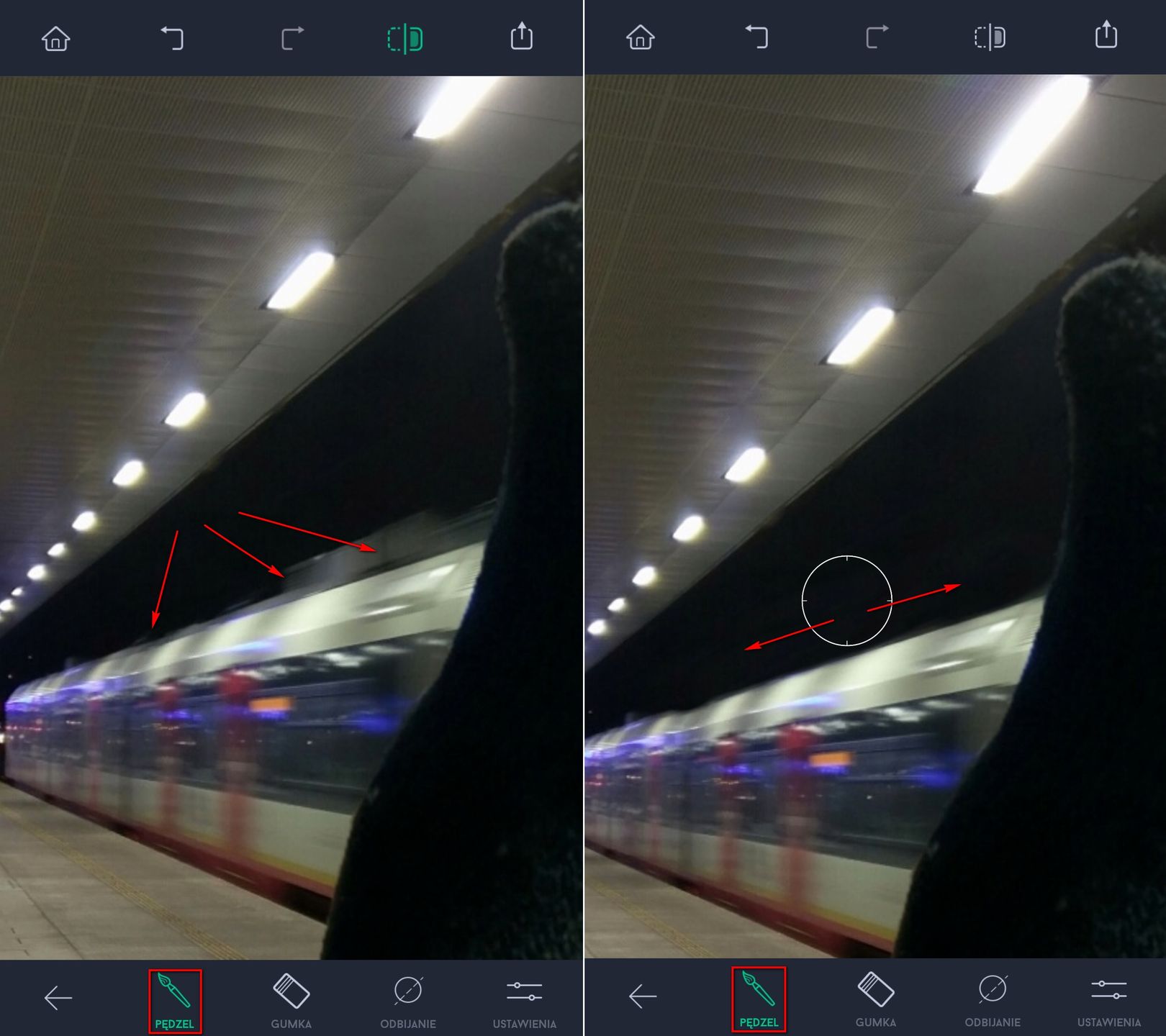 Przepis na mobilną fotoedycję: obiekty wystające z ekranu smartfona 24