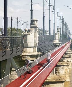 Kładka rowerowa na moście Poniatowskiego? (FUTUWAWA)