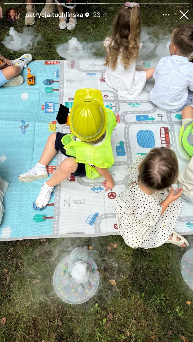 Bajeczne urodziny 3-letniego syna Tuchlińskiej i Wojciechowskiego
