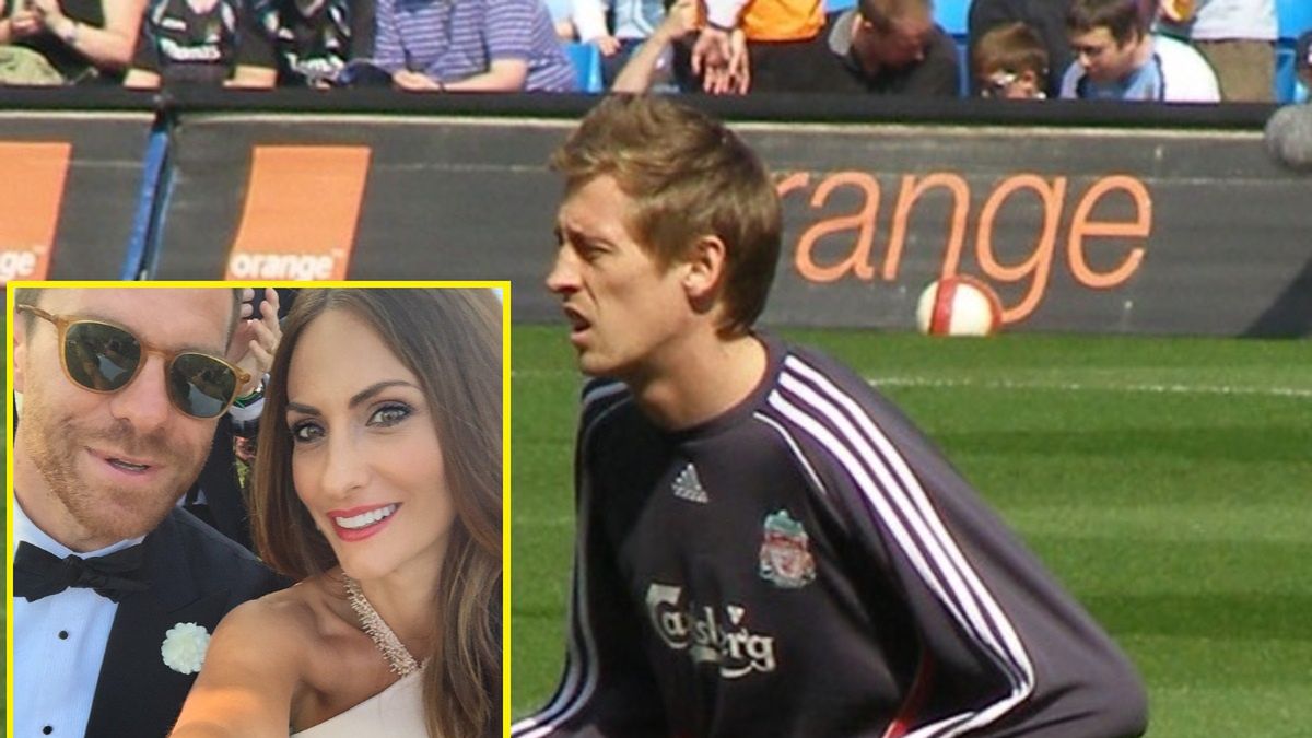 Peter Crouch zauroczył się żoną Xabiego Alonso