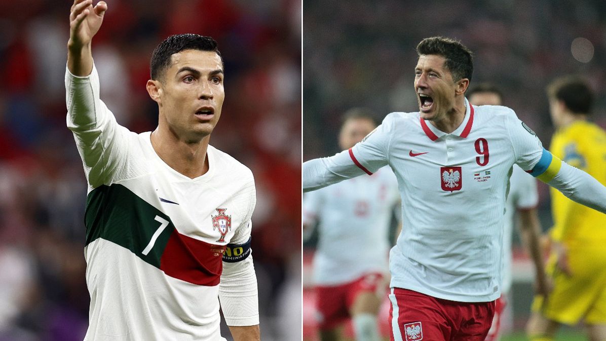 Getty Images / ANP / SportoweFakty / Mateusz Czarnecki / Cristiano Ronaldo i Robert Lewandowski