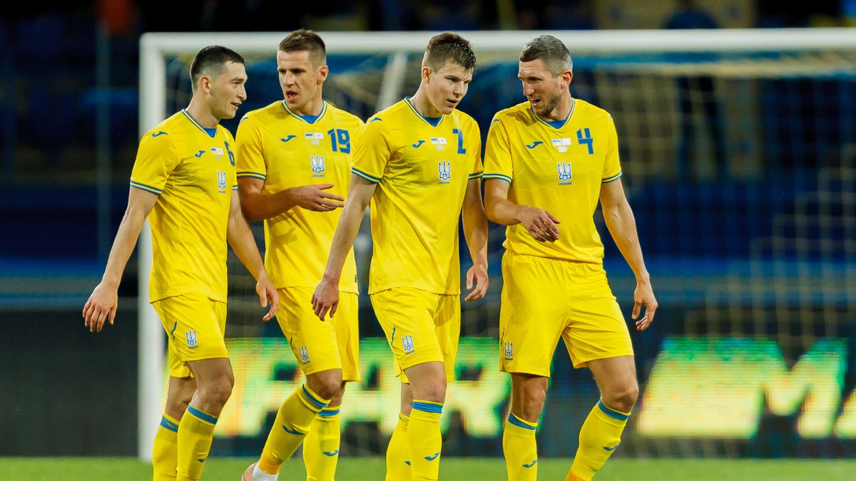 Zdjęcie okładkowe artykułu: Getty Images / Stanislav Vedmid/DeFodi Images / Na zdjęciu: piłkarze reprezentacji Ukrainy