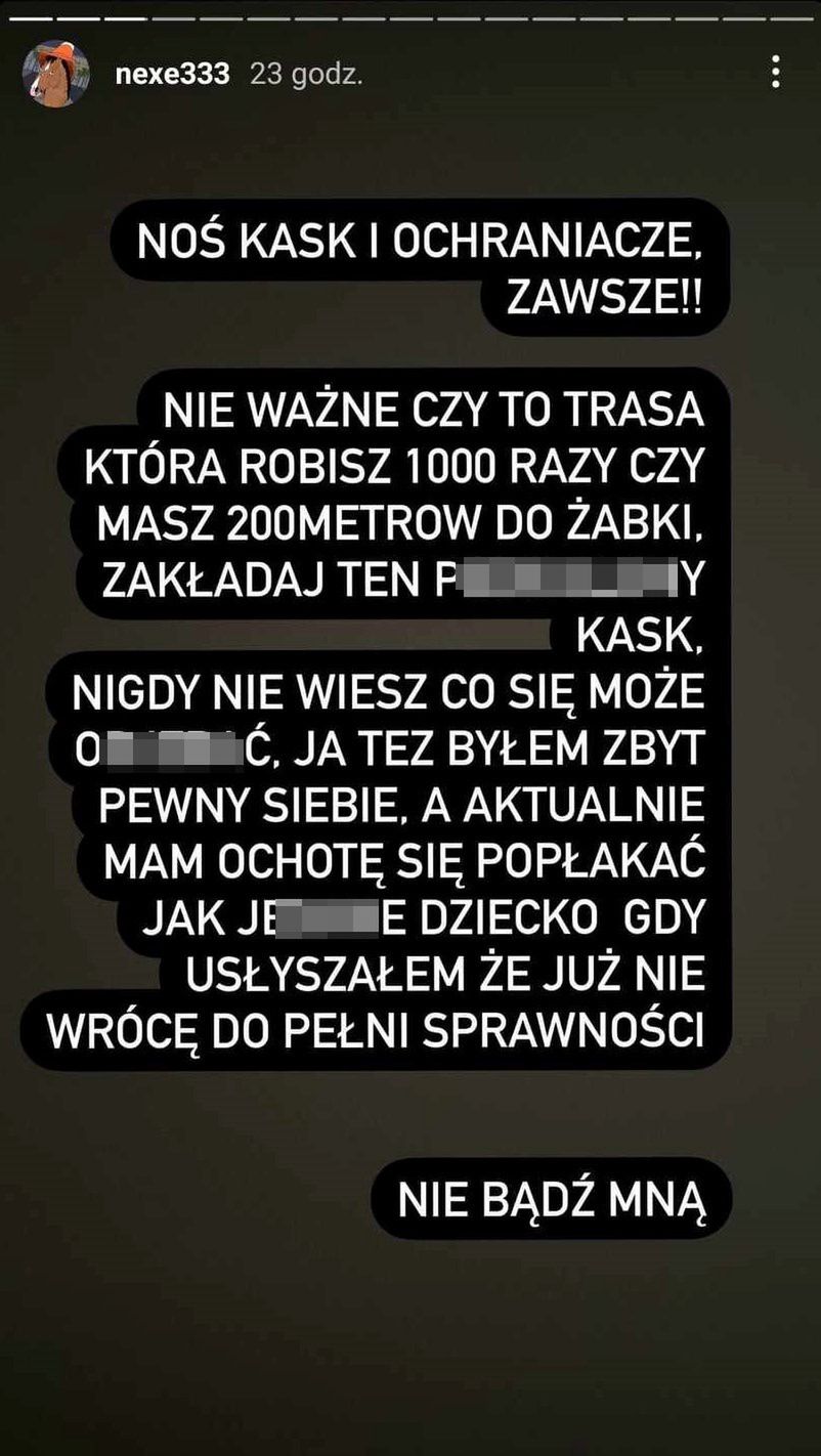 Wypadek Nexe