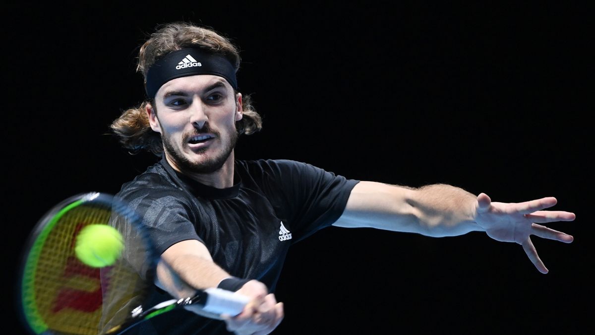 PAP/EPA / ANDY RAIN / Na zdjęciu: Stefanos Tsitsipas