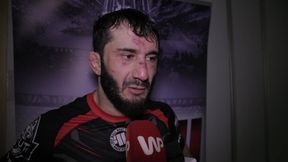Mamed Chalidow po KSW 42: Absolutnie nie żałuję niczego, cieszę się z bardzo dobrej walki (wideo)