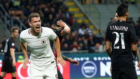 Serie A: AS Roma wiceliderem, Edin Dzeko liderem