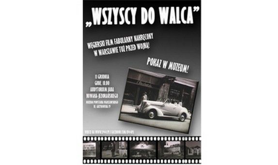 Ostatni przedwojenny film nakręcony w Warszawie