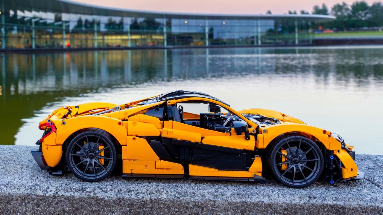 Lego unveils 3,893-piece McLaren p1 for technic enthusiasts