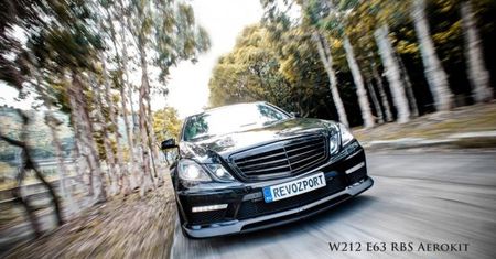 Mercedes-Benz E63 AMG (W212) po modyfikacjach RevoZport