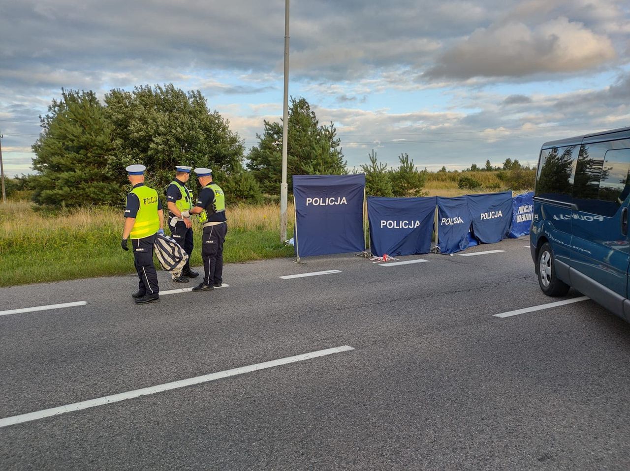 Horror na głównej drodze w Suwałkach. Motocyklista został przepołowiony