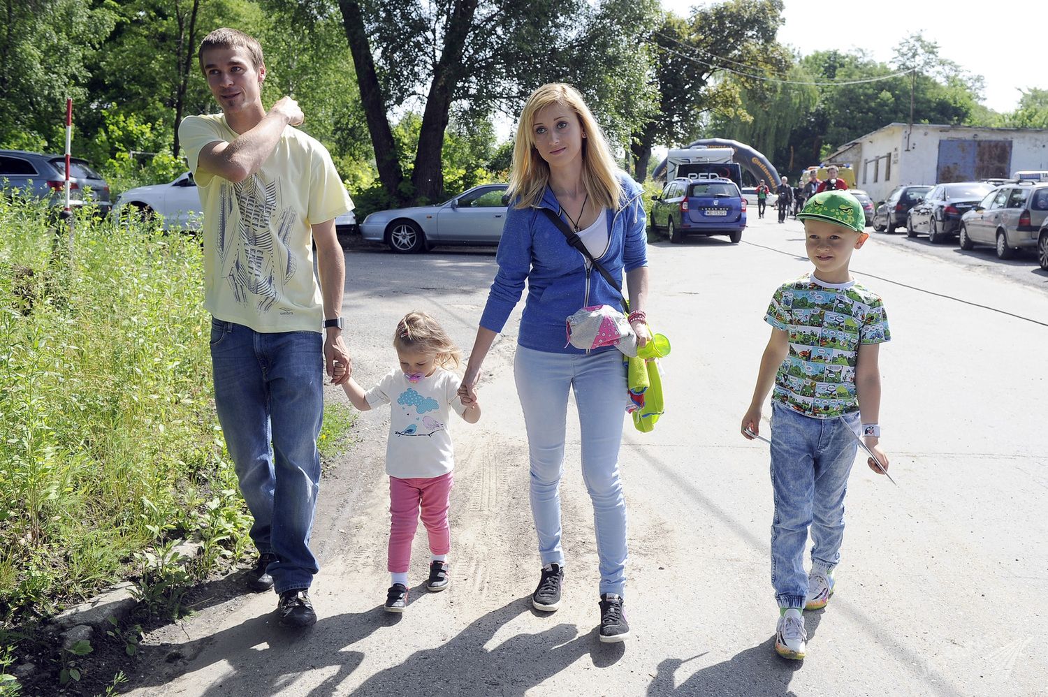 Piotr Żyła z żoną i dziećmi

Fotografia: AKPA