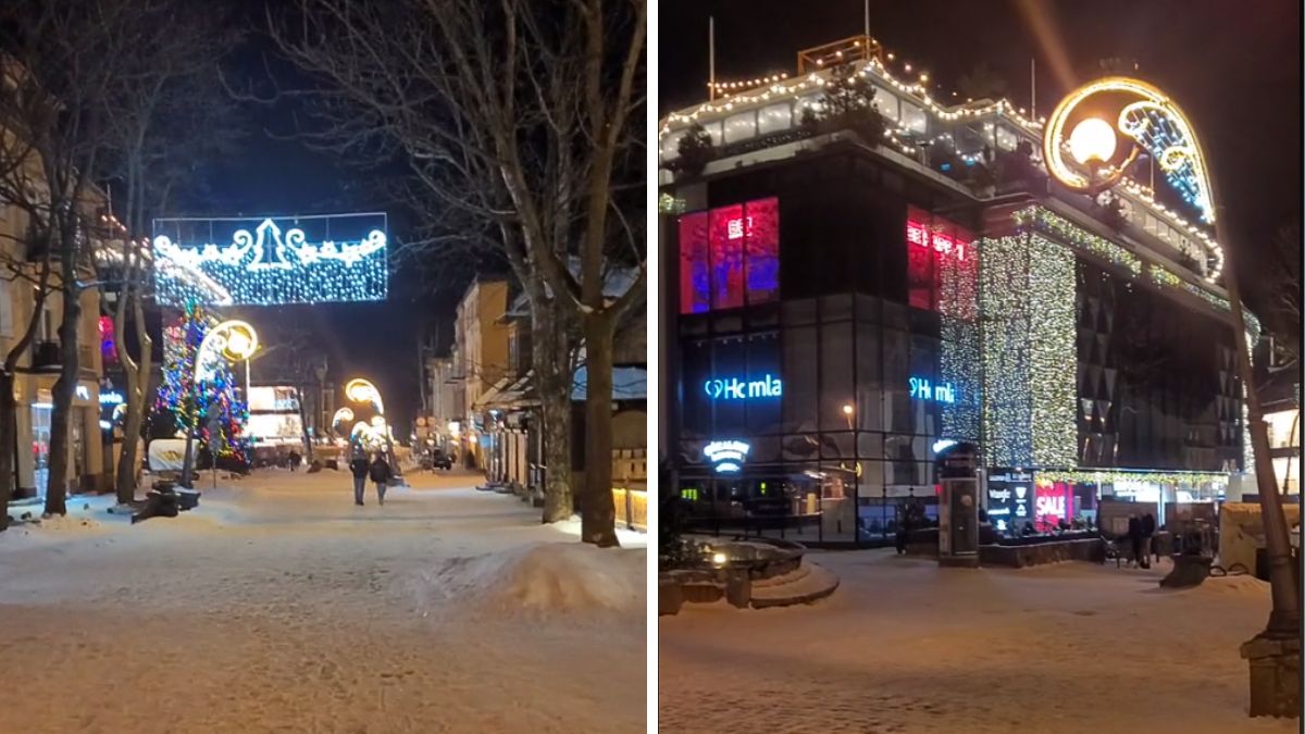 Pustki na Krupówkach.