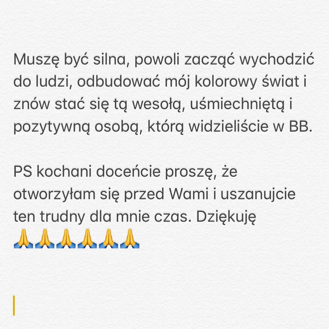 Madzia Wójcik komentuje rozstanie z Olehem