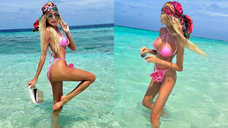 Julia Dybowska spędza święta na Malediwach