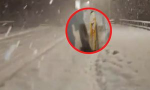 Była 22:10. Hit, co zrobił. Ujęcia z Bielska-Białej