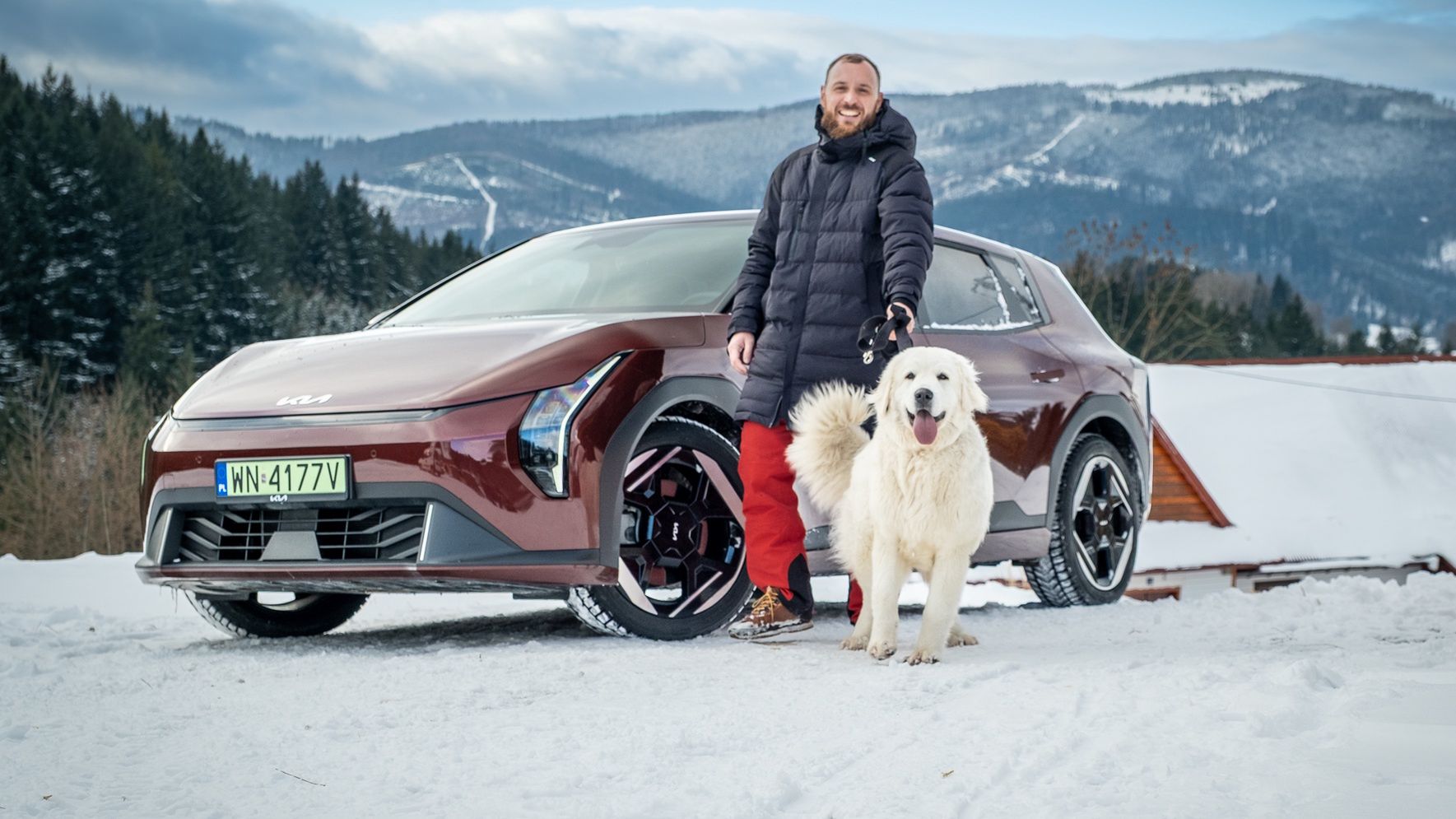 Kia EV4 (2026) z autorem tekstu