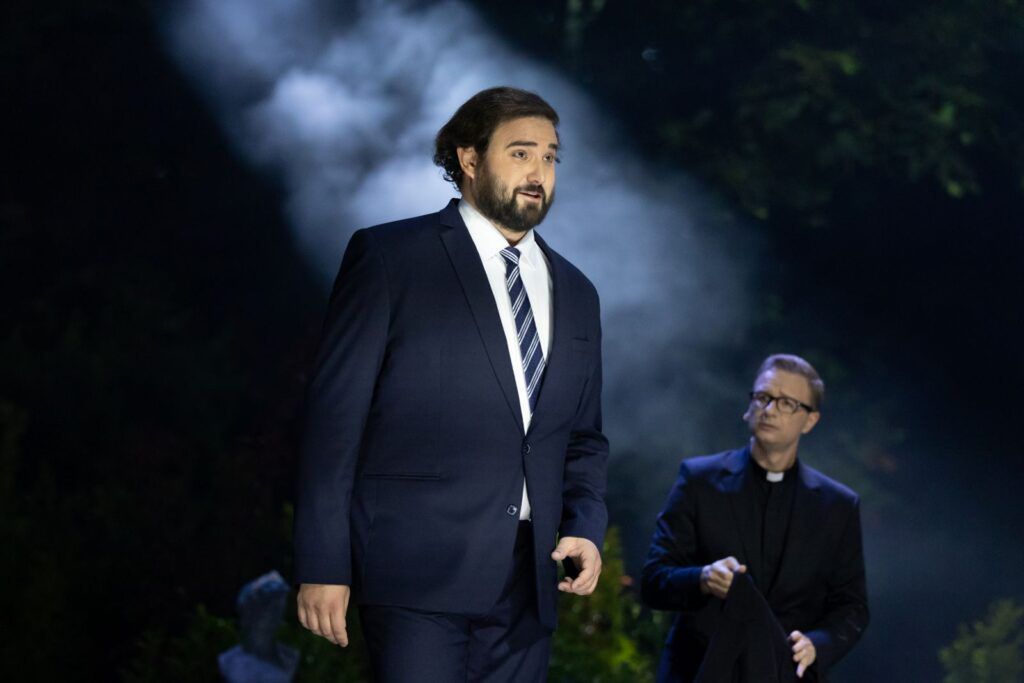 Omer Kobiljak (Narraboth) i Jan Jakub Monowid (Paź) © Krzysztof Mystkowski
