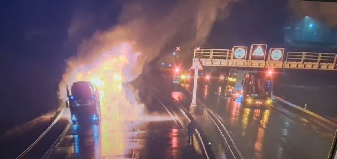 Autostrada A71/ Thüringer Polizei