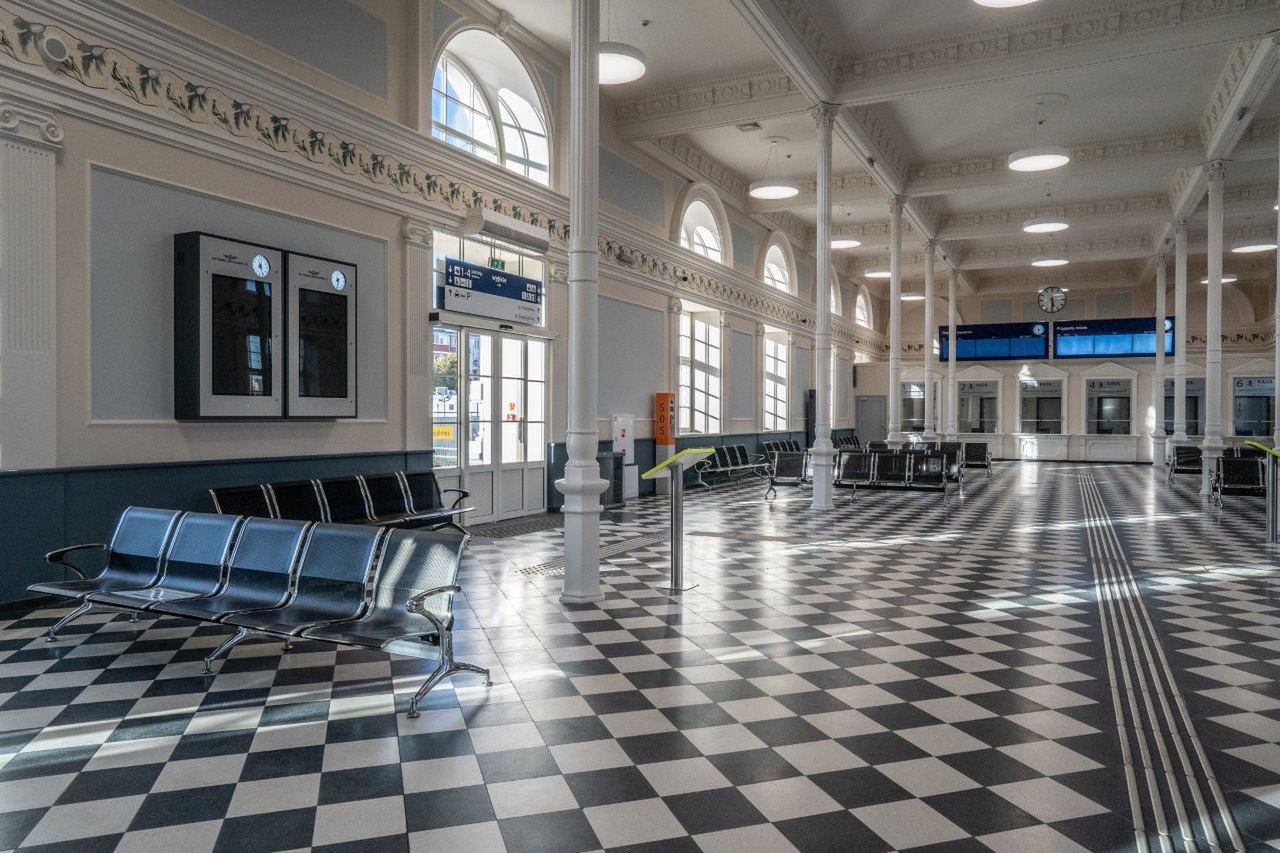 Dworzec w Białymstoku po modernizacji