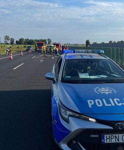 Tragiczny wypadek na A1. Objazdy w stronę Gdańska