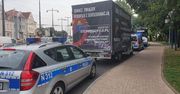 Sopot. Ciężarówka anty-LGBT zatrzymana. Karnowski: będzie wniosek o ukaranie
