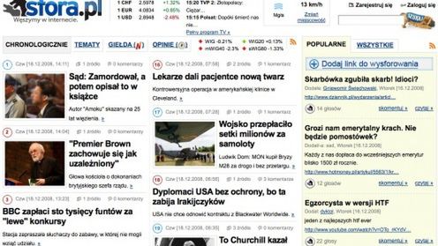 Sfora.pl - newsy z wielu serwisów w jednym miejscu 1